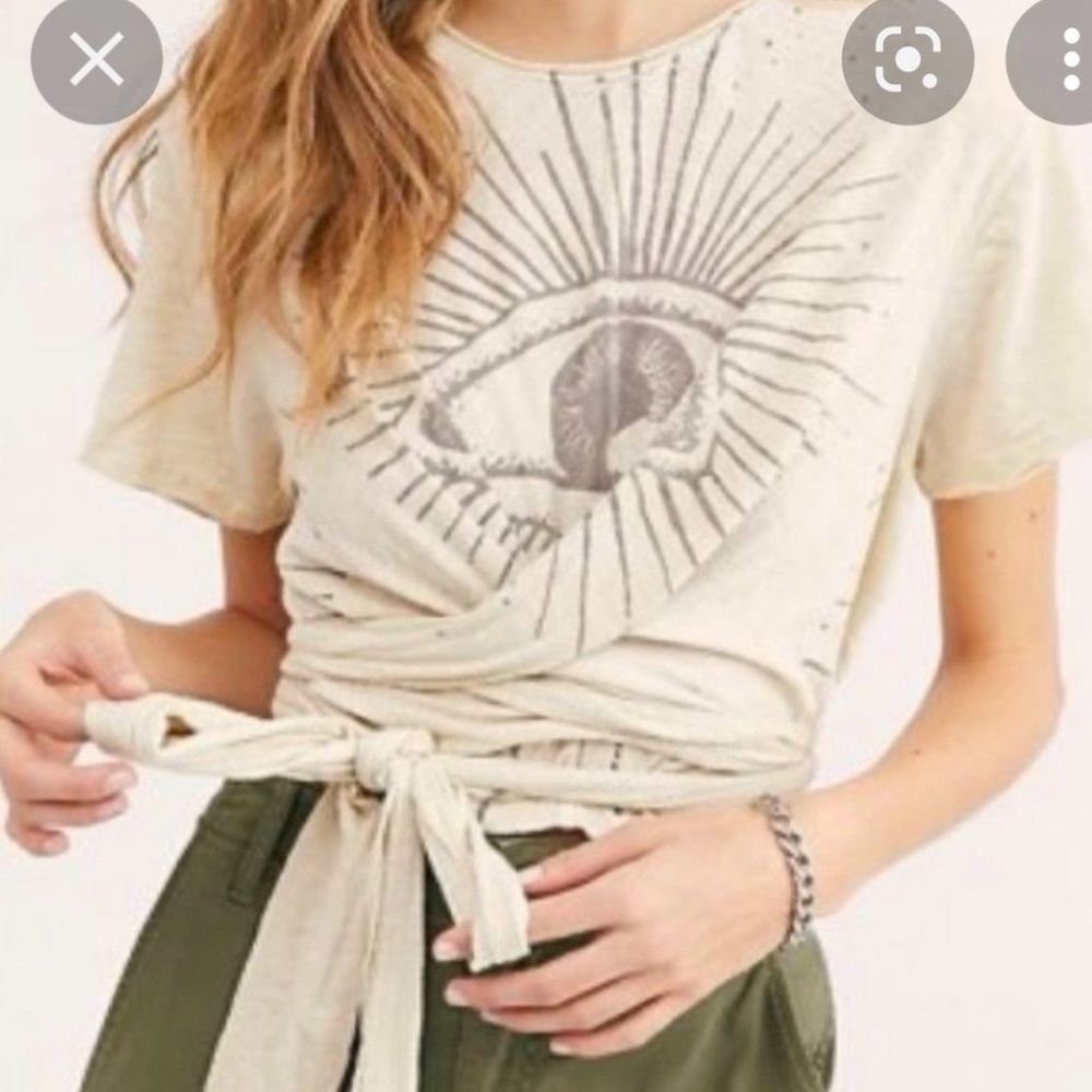 Magnolia Pearl Eye of Providence Wrap Around Tee Shirt